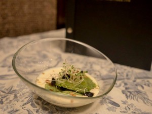 Tapa Ganadora del I Concurso de Salmorejo Blanquiverde