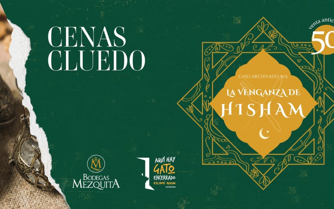 Cenas Cluedo “La Venganza de Hismam”, una nueva experiencia de juego.