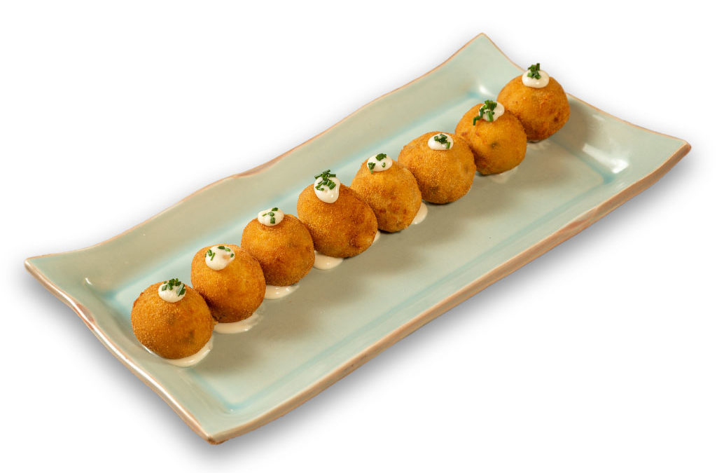 Croquetas de boletus con salsa de queso ‘Los Balanchares’
