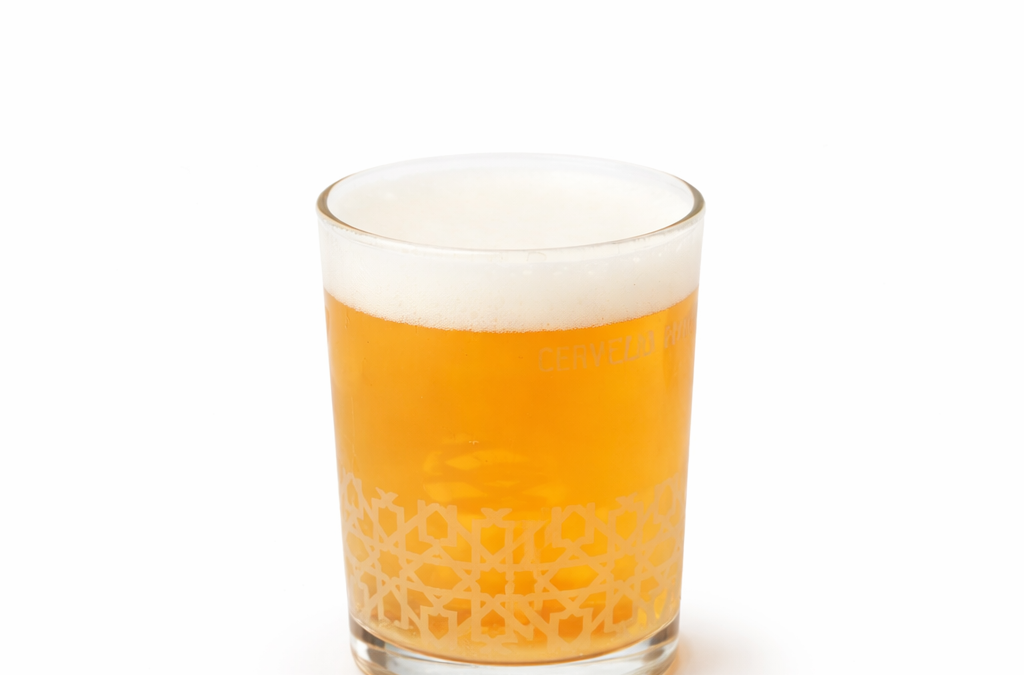 Caña de cerveza Alhambra 27 cl.