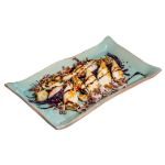 Chipirones salteados con ensalada de col E Codigo