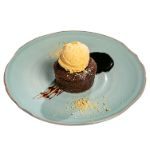 Coulant con helado de vainilla E Codigo