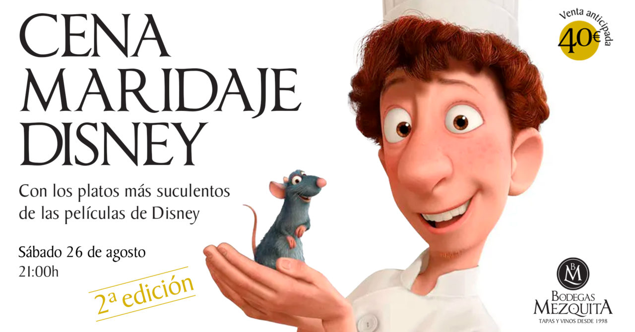 Cena Maridaje Disney (2ª edición)