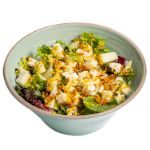 Ensalada de cuatro quesos de la sierra de Cordoba con vinagreta de miel y mostaza E Codigo
