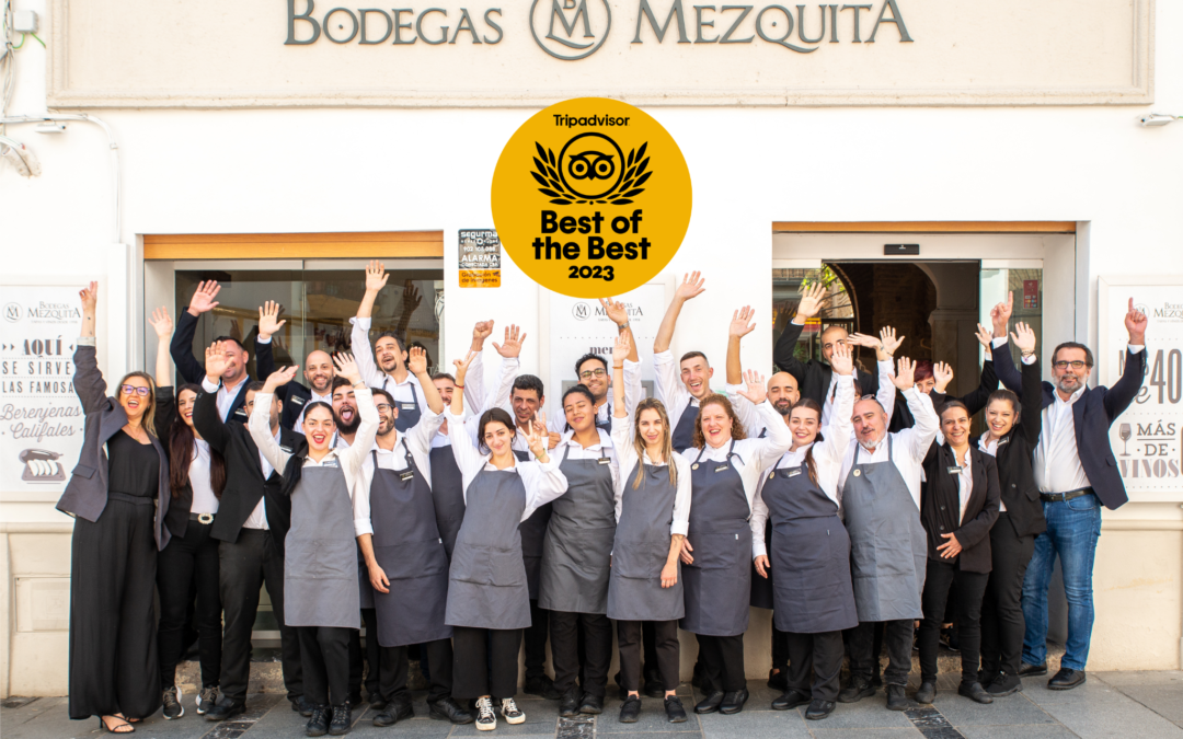 TripAdvisor nos premia como el Best Of The Best 2023