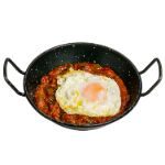 Sartenada de pisto tradicional cordobes con huevos fritos E Codigo