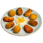 Surtido de croquetas caseras Jamon boletus y rabo de toro unidades E Codigo