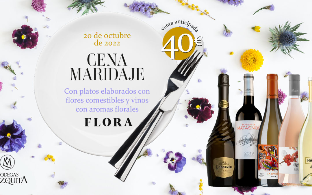 Cena maridaje Festival Flora 2022