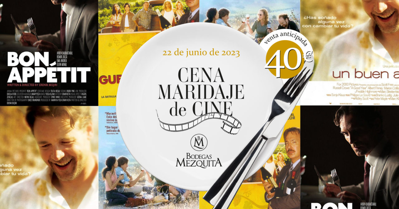 Cena Maridaje: Un menú de cine.
